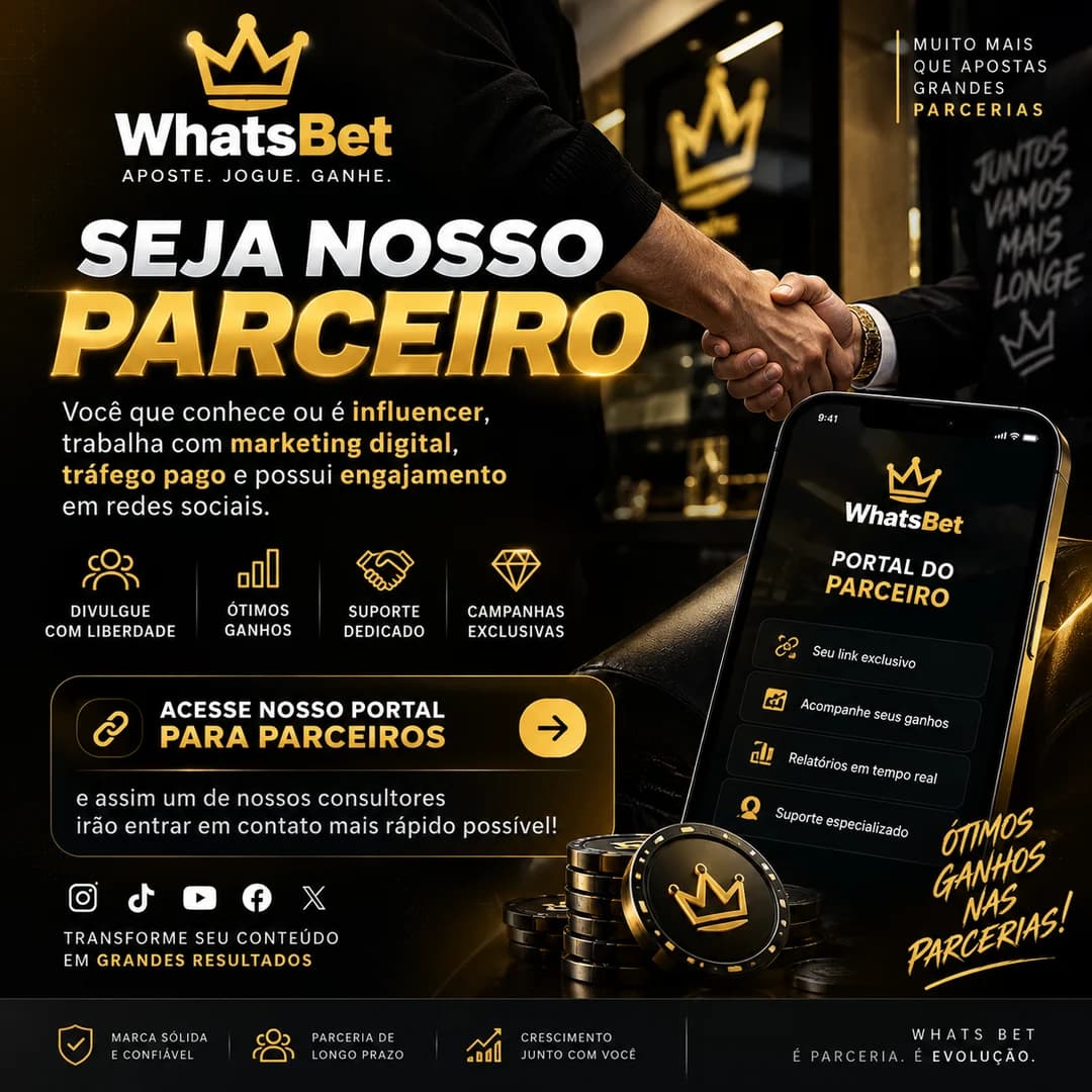 Seja nosso parceiro: influencers, marketing digital e tráfego pago